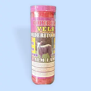 Scented Wax Candle, Cordero Manso Tame Lamb Aroma Home Decor Candle for Home Supplies